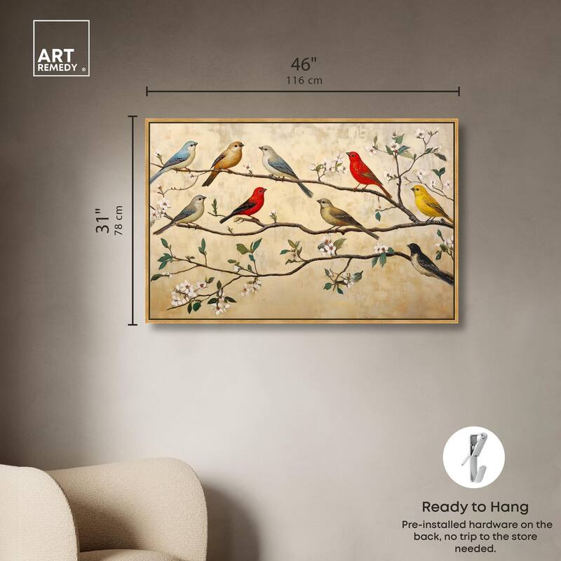 Arboreal Aria II Canvas by Art Remedy