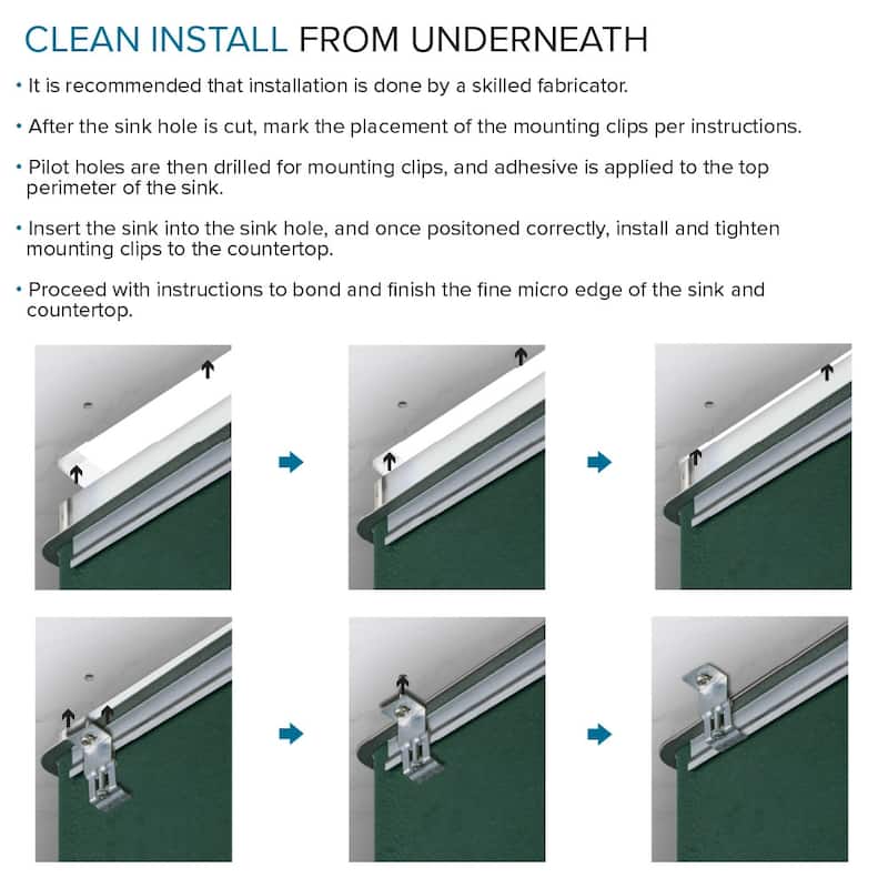 Transolid TRS_RSB251710 Rimless 25" Undermount Single Basin Kitchen