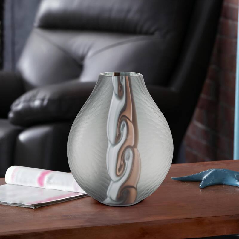 Smooth Vibe Glass Vase- Short