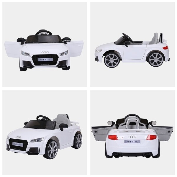 audi tt rs 6v ride on car with remote control