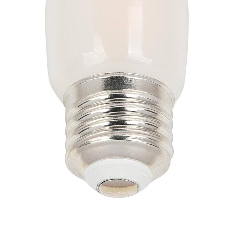 Westinghouse Lighting 4.5 Watt (60 Watt Equivalent) Frosted B11 Dimmable Filament LED Light Bulb, Medium Base, 6 Pack