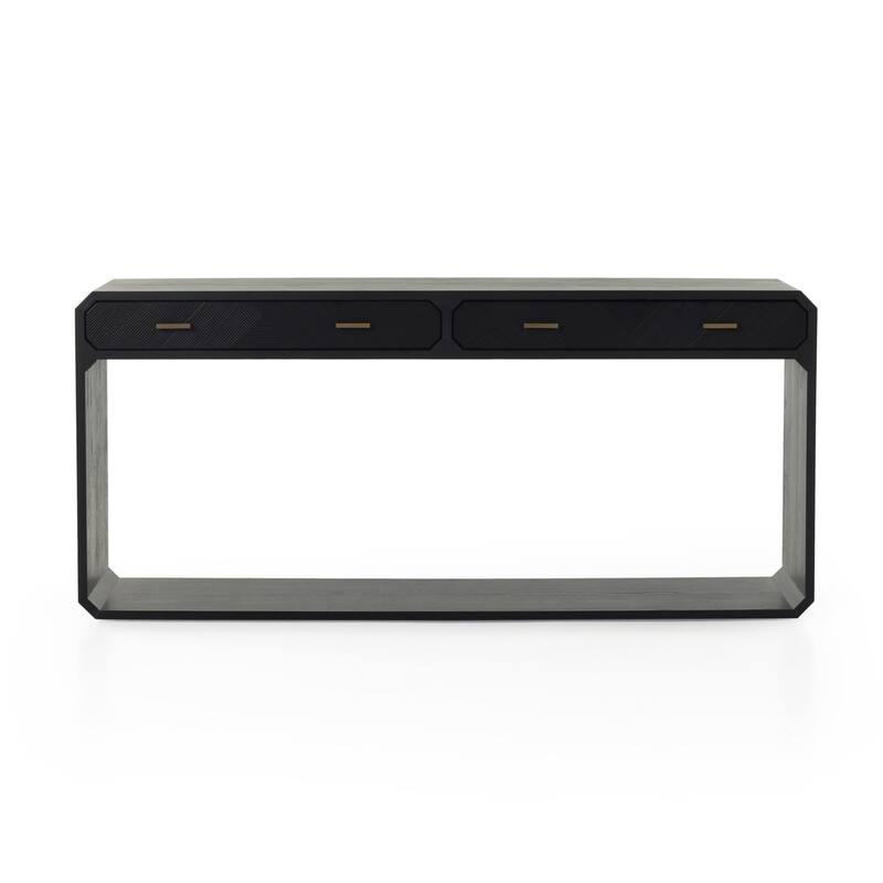 Shelley Console Table-Black Ash