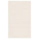 preview thumbnail 28 of 51, SAFAVIEH Handmade Fifth Avenue Goretti Solid New Zealand Wool Rug 3' x 5' - Ivory - Rectangle