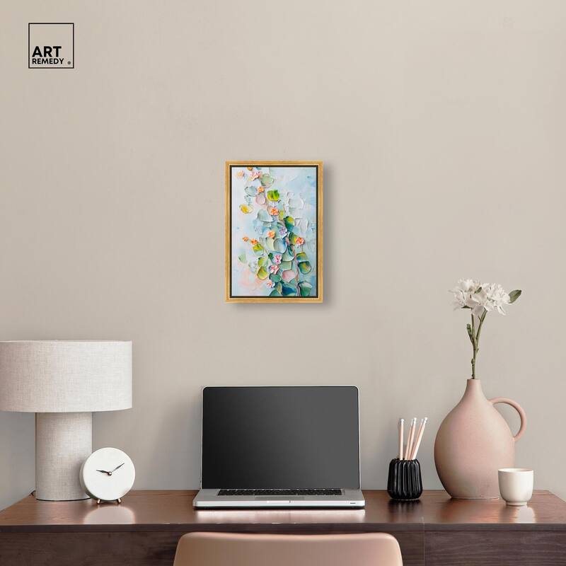 Textured Tendrils I Canvas by Art Remedy