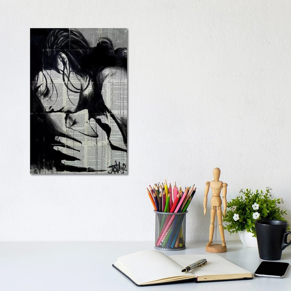 iCanvas "Soul Kiss" by Loui Jover Canvas Print