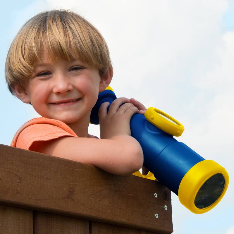 Swing-N-Slide Telescope with Working Compass