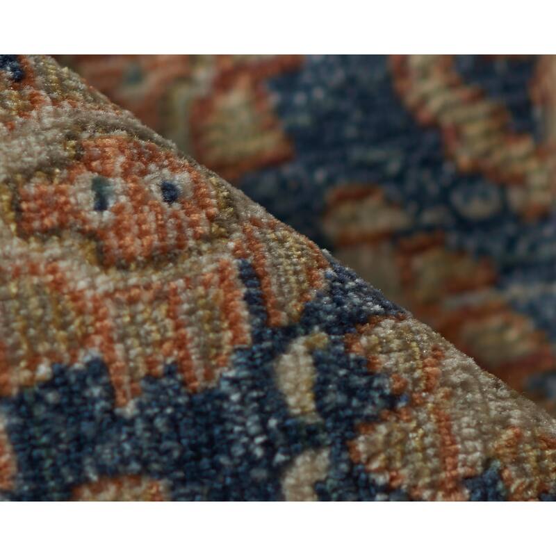 ECARPETGALLERY Machine Woven Alicia Copper Area Rug