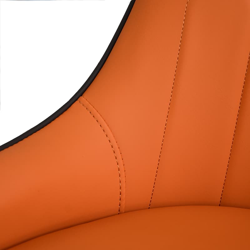 Set of 2 Modern Upholstered PU Leather Dining Chair