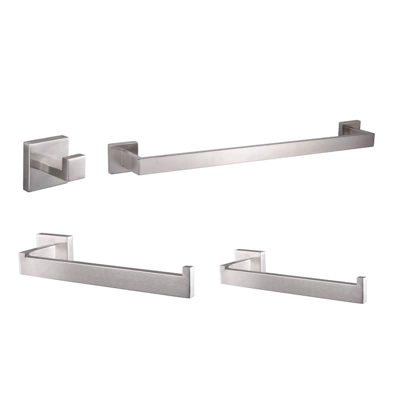 Bagno Lucido 4-Piece Bathroom Accessory Set - N/A