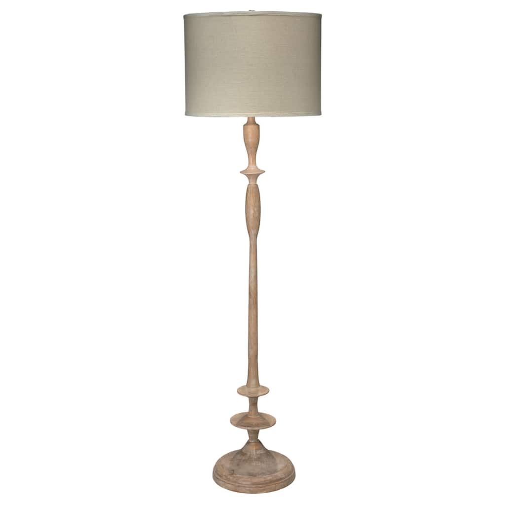 Jamie Young Petite Paro 1-Light Wood Floor Lamp