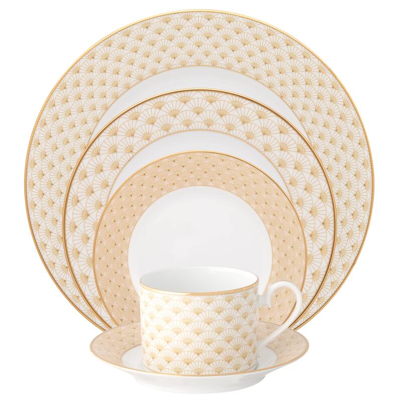 Trocadero Gold 5-Piece Place Setting, Service For 1
