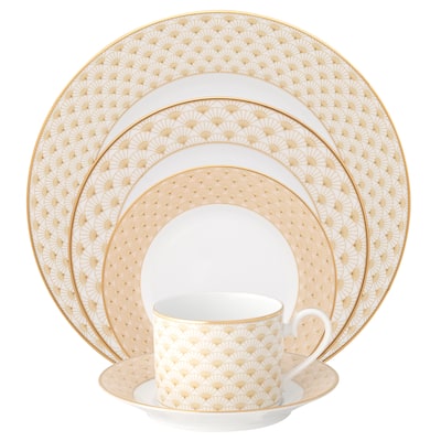 Trocadero Gold 5-Piece Place Setting, Service For 1