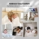 preview thumbnail 5 of 82, All Season Lightweight & Medium Weight White Goose Feather Down Comforter Duvet Insert