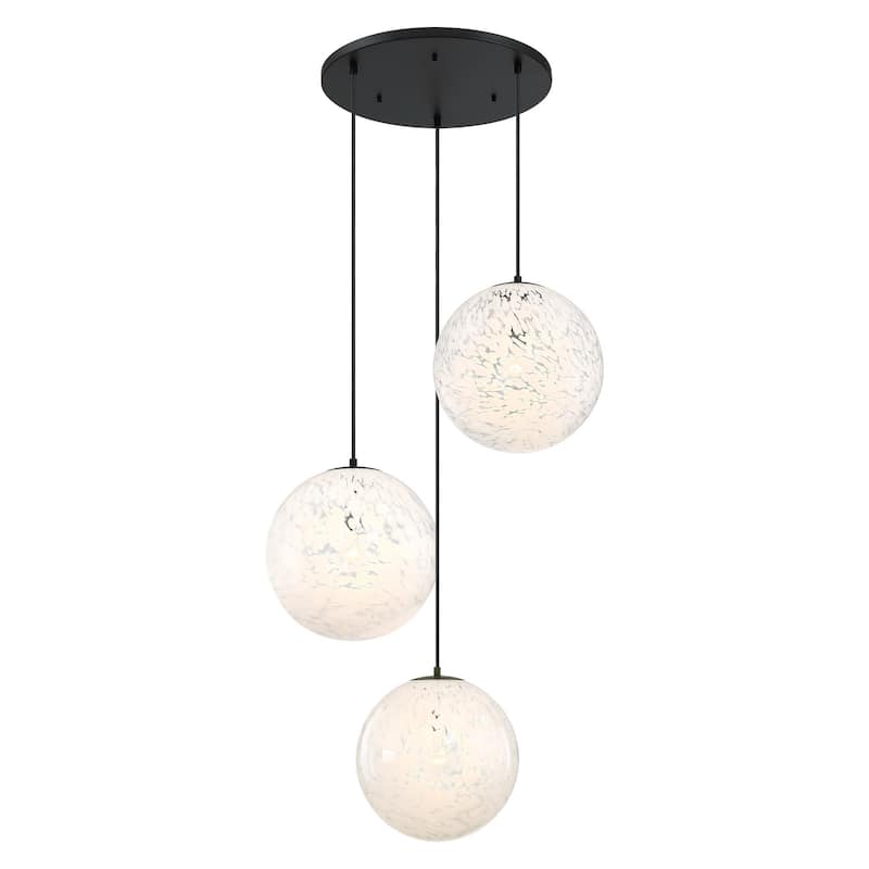 Designers Fountain D282M-3CHC Circo 3 Light 30" Wide Chandelier