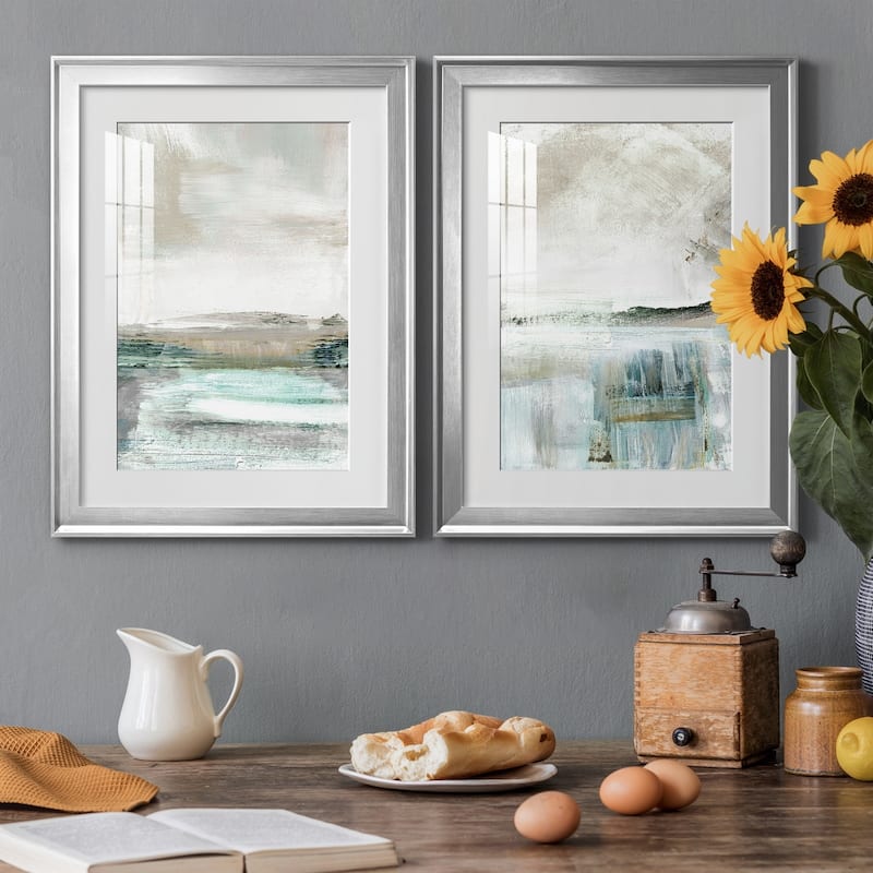 Summer Teal I Premium Framed Print - Ready to Hang