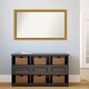 preview thumbnail 193 of 191, Wall Mirror Choose Your Custom Size - Extra Large, Townhouse Gold Wood