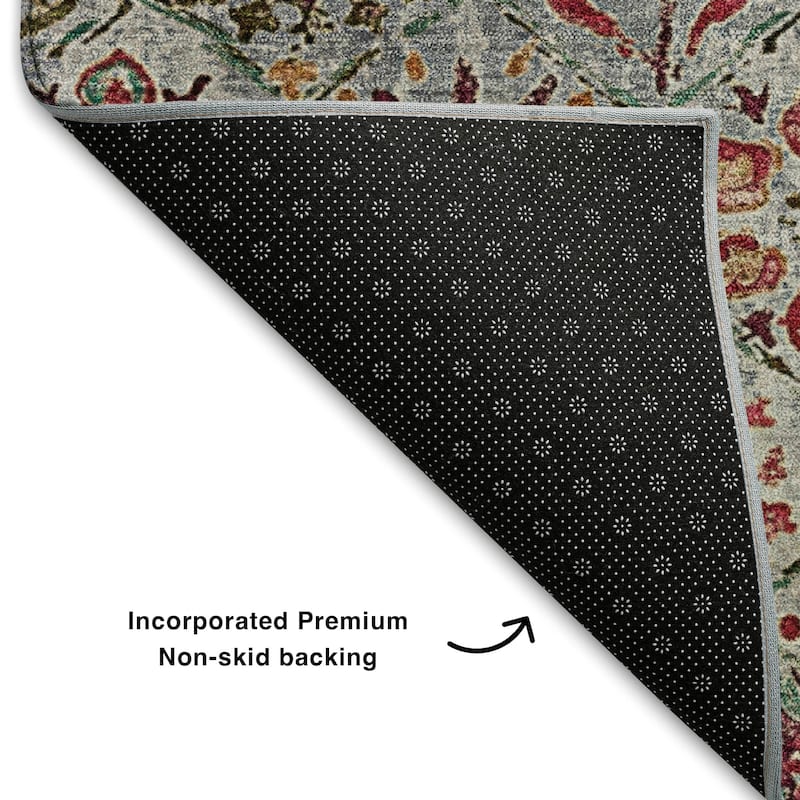 Premium Washable Super Soft Traditional Farmhouse Mayfield Rug