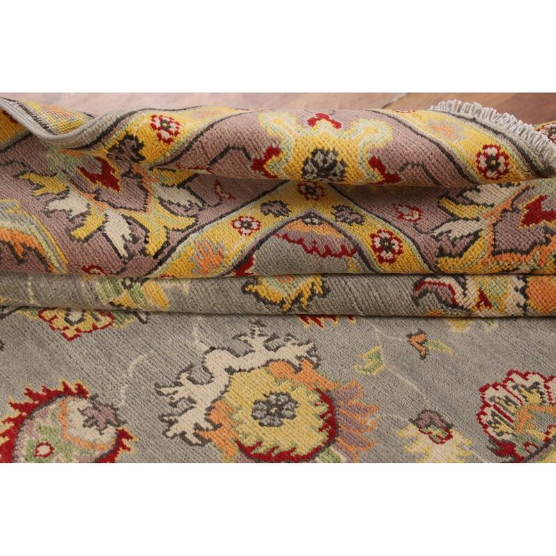 Kazak Oriental Area Rug Handmade Geometric Wool Carpet - 5'3" x 6'7"