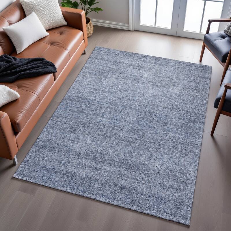 Premium Washable Super Soft Solid Ombre Mayfield Rug