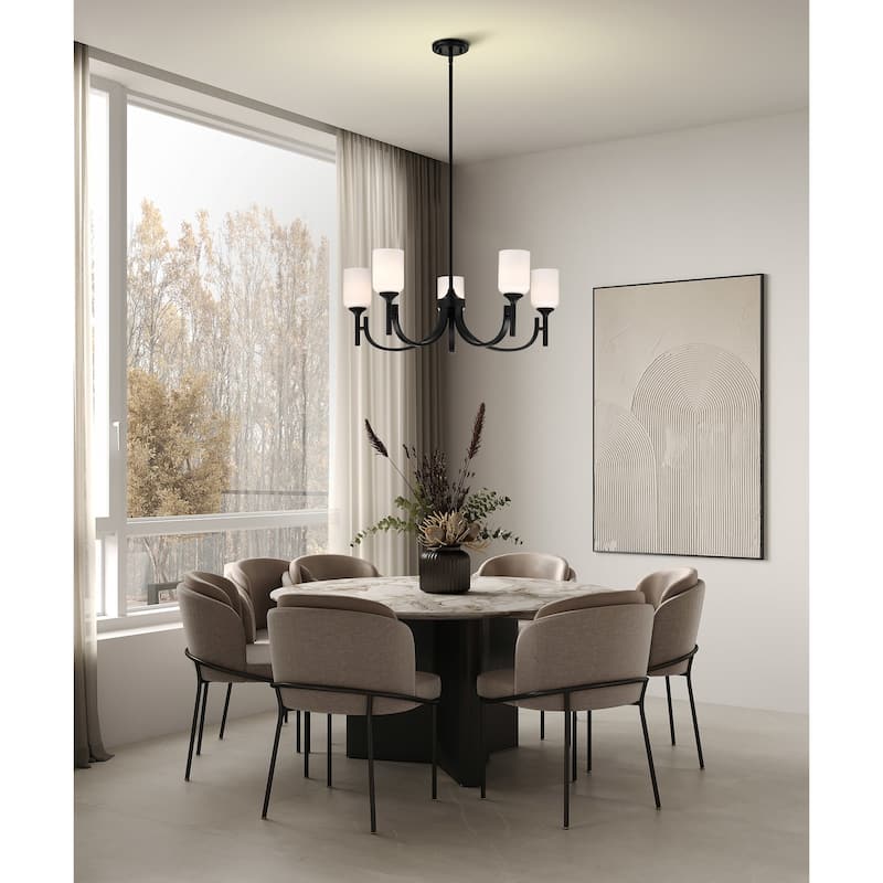 Nuvo Lighting 60/8650 Solara 5 Light 30" Wide Chandelier
