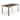 Martha Stewart 62" All-Weather Patio Dining Table with Umbrella Hole - 62"D x 35"W x 30"H