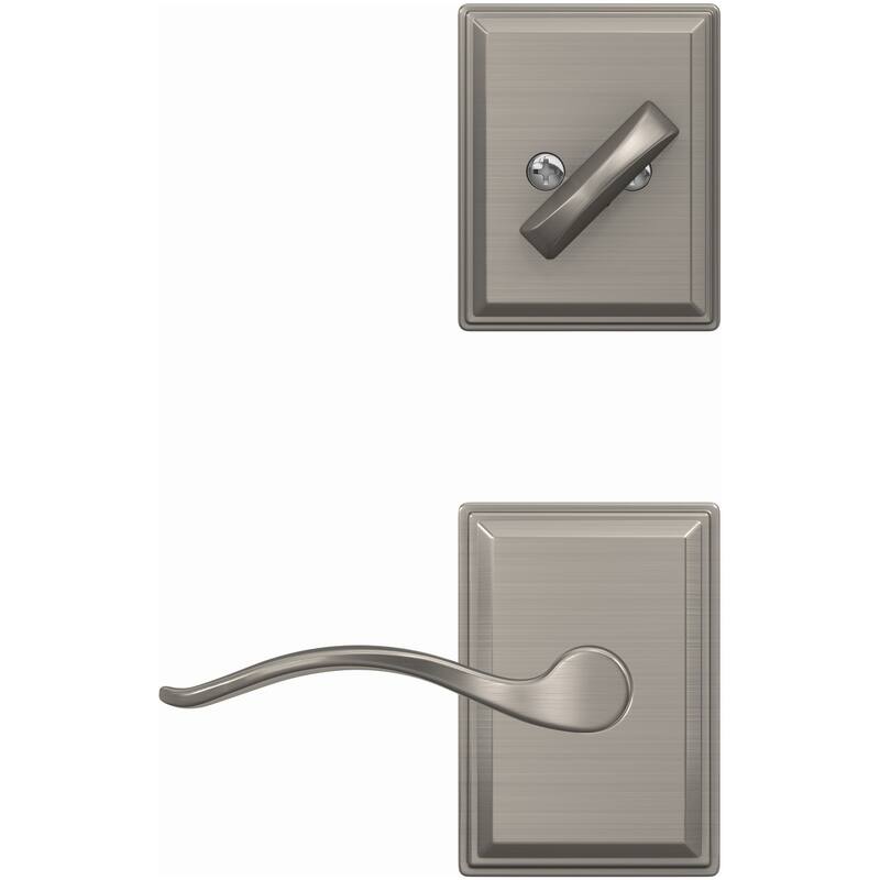 Schlage FC94-PEN-GDV Custom Interior Only Non-Turning One-Sided Dummy