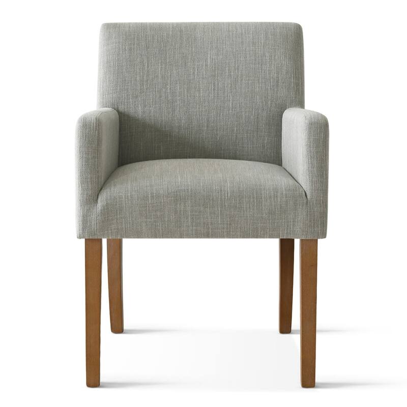 Linen Upholstered Armchair(Set of 2)