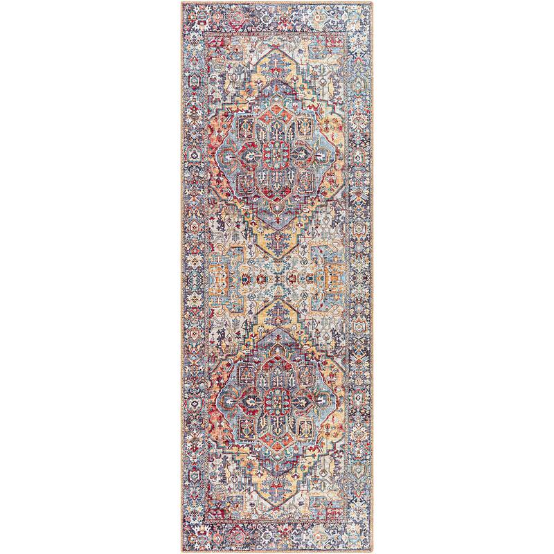 Artistic Weavers Adenia Vintage Medallion Printed Area Rug
