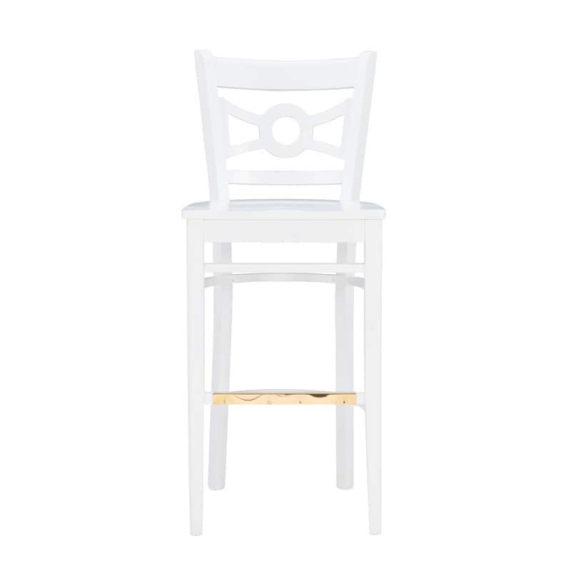 Talyn White Barstool (Set of 2)