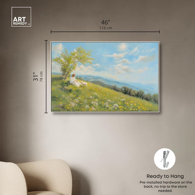 Pastoral Peace I Canvas by Art Remedy