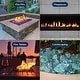preview thumbnail 2 of 18, Fire Glass Beads | Indoor and Outdoor Fire Pits or Fireplaces | 10 Pounds