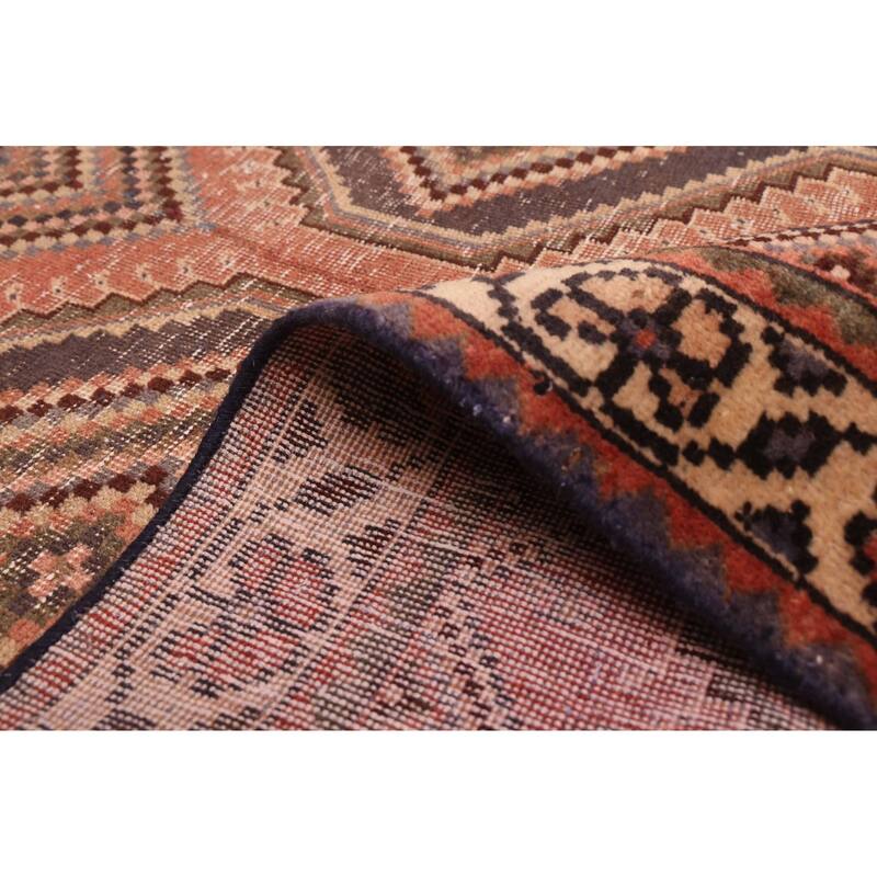 ECARPETGALLERY Hand-knotted Konya Anatolian Copper Wool Rug - 4'9 x 9'6