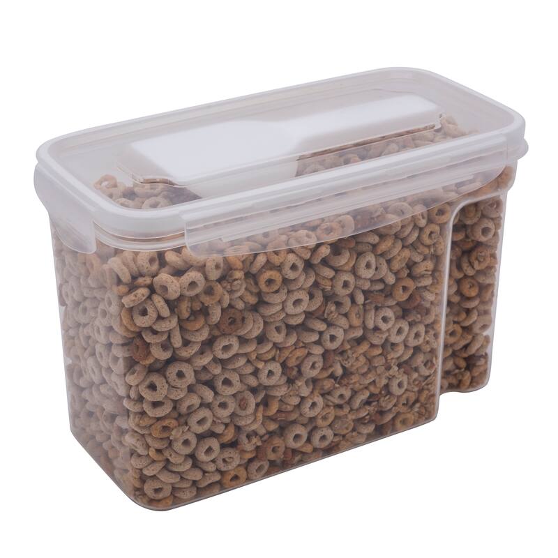 Kitchen Details 2 Pack Airtight Cereal Container with Scooper