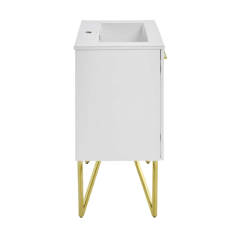 Annecy 24" Bathroom Vanity in Galaxy White