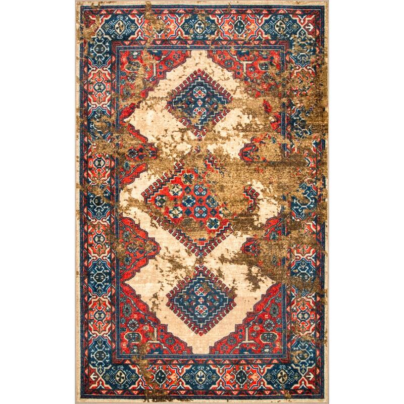 Nuloom Vintage Persian Distressed Area Rug