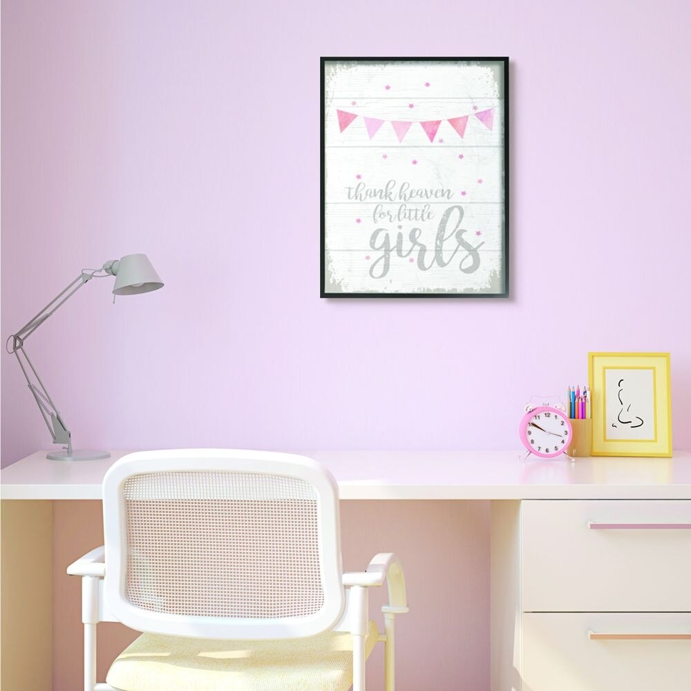 Shop The Kids Room By Stupell Thank Heaven Girls Pink Kids Word