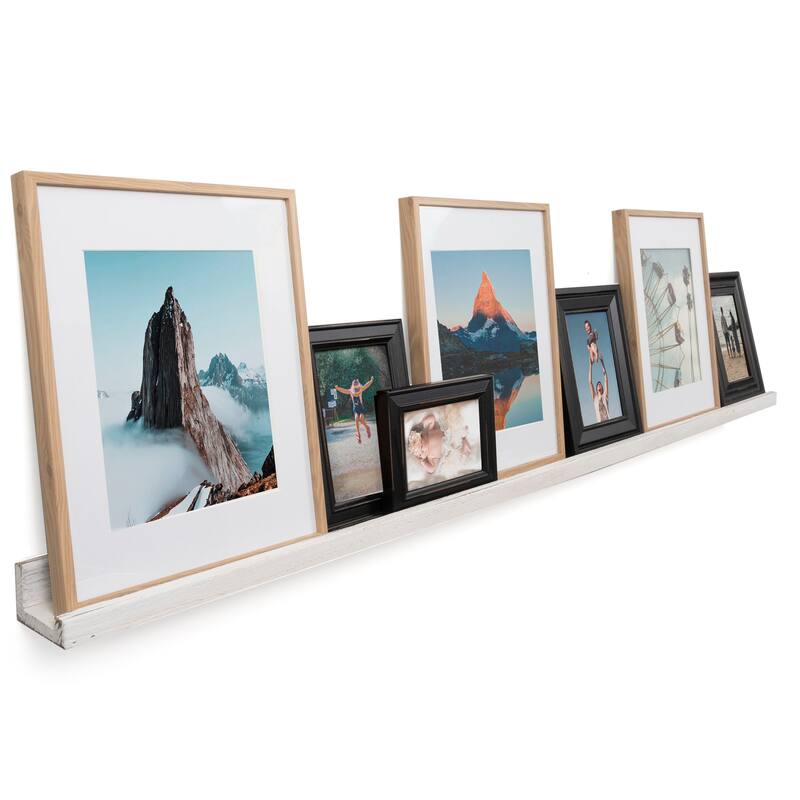 Rustic State Ted Ledge 52" Wall Mounted Shelf