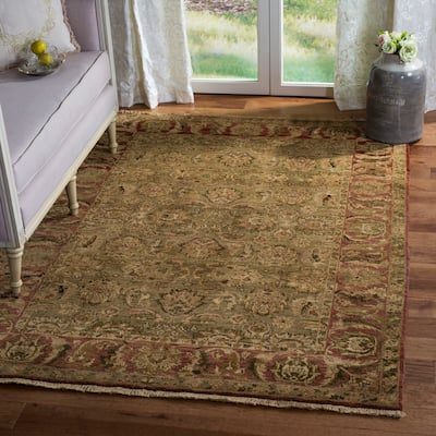 SAFAVIEH Couture Hand-knotted Old World Polona Traditional Oriental Wool Rug with Fringe