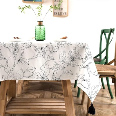 DriftAway Ryan Tassel Rectangle Decorative Table Cloth