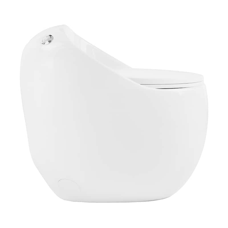 Nantes Ii One-Piece Elongated Toilet Top Flush 1.28 Gpf - 25.6" x 18.5" 24"