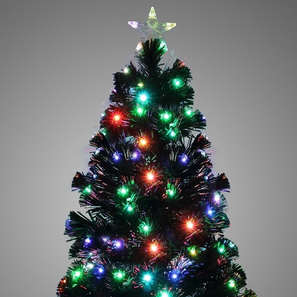 Shop Belleze 6ft Artificial Red Light Snowflake Christmas Tree W