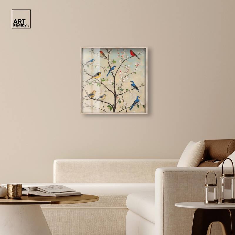 Arboreal Aria I Shadowbox by Art Remedy