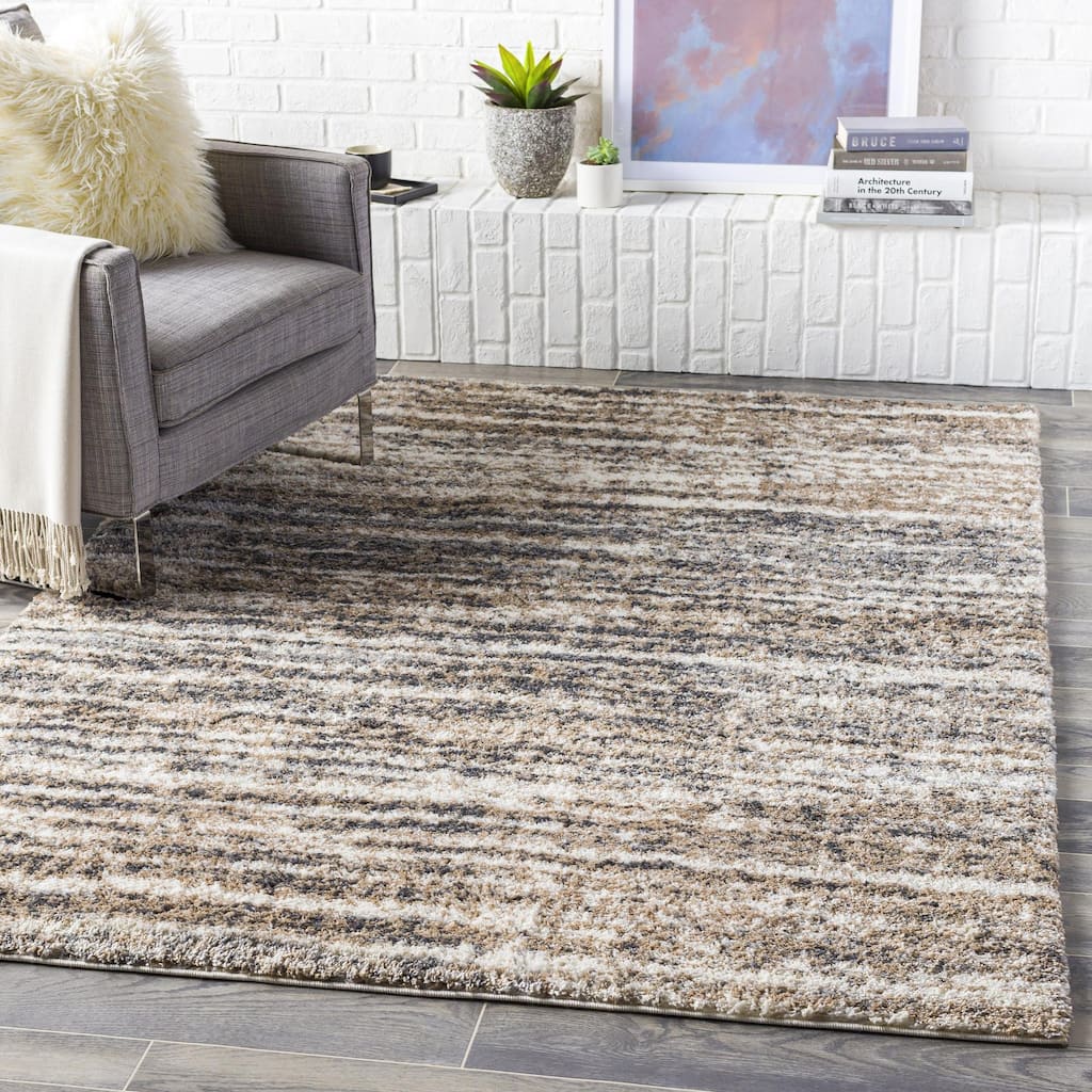 Livabliss Aliyah Shag Casual Area Rug