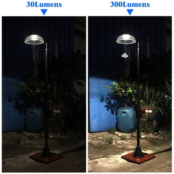 Kanstar 81 Solar 300 Lumen Motion Sensor Vintage Street Kanstar 81 Solar 300 Lumen Motion Sensor Vintage Street Lamp Post