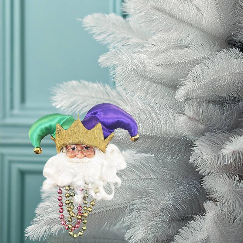 6" Jester Head Ornament