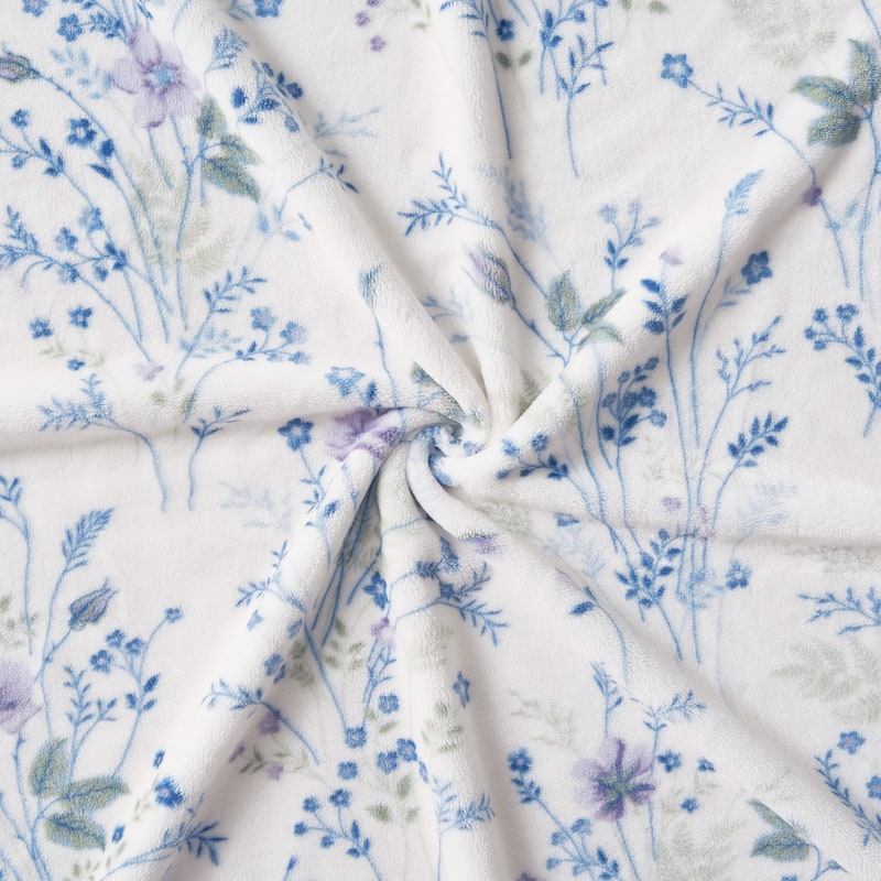 Lucky Brand Wild Flower Blankets Plush