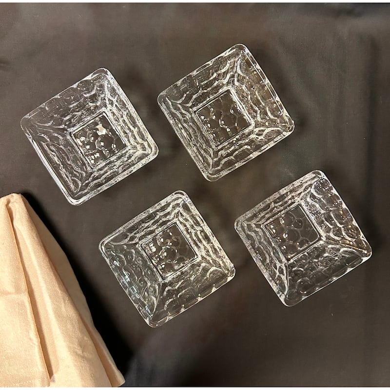 Marble 5Pc Bowl and Tray Set