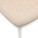preview thumbnail 46 of 71, Tule Mid-Century Modern PU Leather/Velvet/Suede Fabric Upholstered Dining Chair with White Steel Frame (Set of 4)