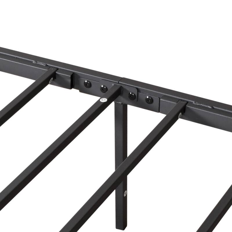 Vintage Victorian Style Metal Platform Bed Frame