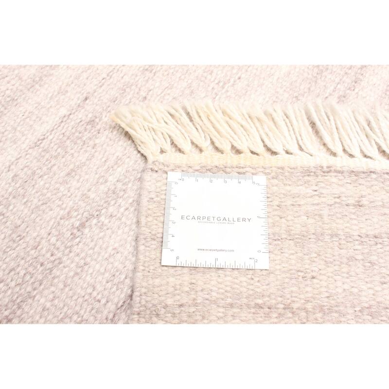 ECARPETGALLERY Flat-Weave Ankara FW Natural Wool Kilim - 5'1 x 7'9